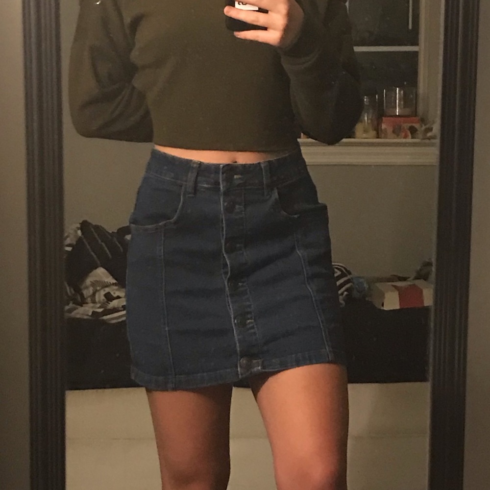 Denim Skirt